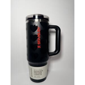 Stanley 2025 Limited Edition Valentine's BLACK LOVELY 30oz Protour Tumbler BNWT